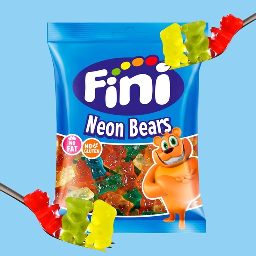 FINI JELLY CLEAR BEARS 90GM