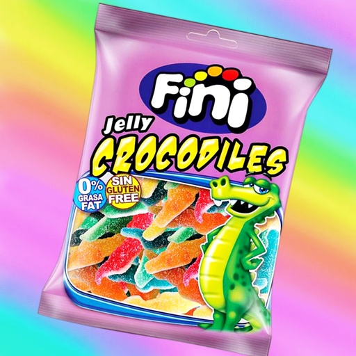 FINI JELLY SUGAR CROCODILES 90GM